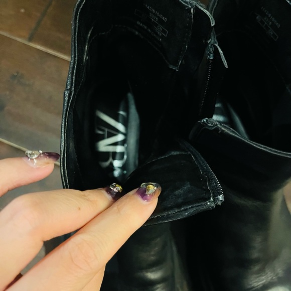 zara real leather shoes - Picture 3 of 4